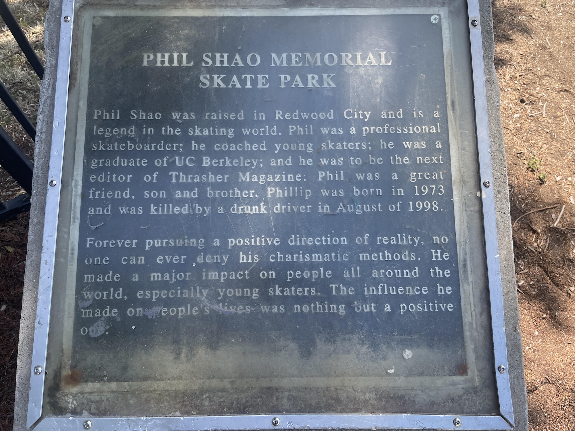 Phil Shao Memorial skatepark